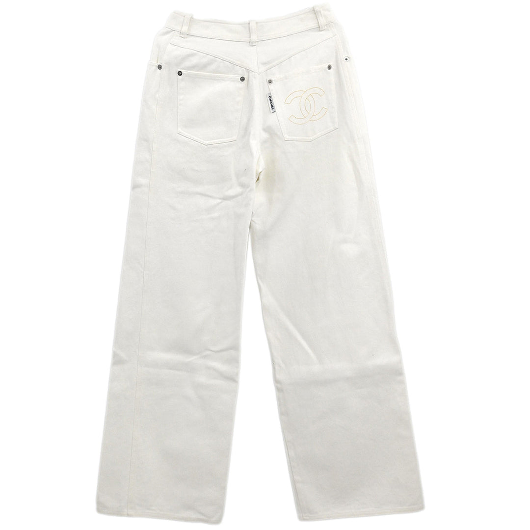 Chanel Long Pants White 04250 #38 – AMORE Vintage Tokyo