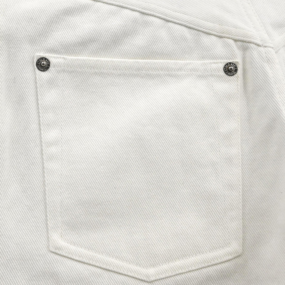 Chanel Long Pants White 04250 #38 – AMORE Vintage Tokyo