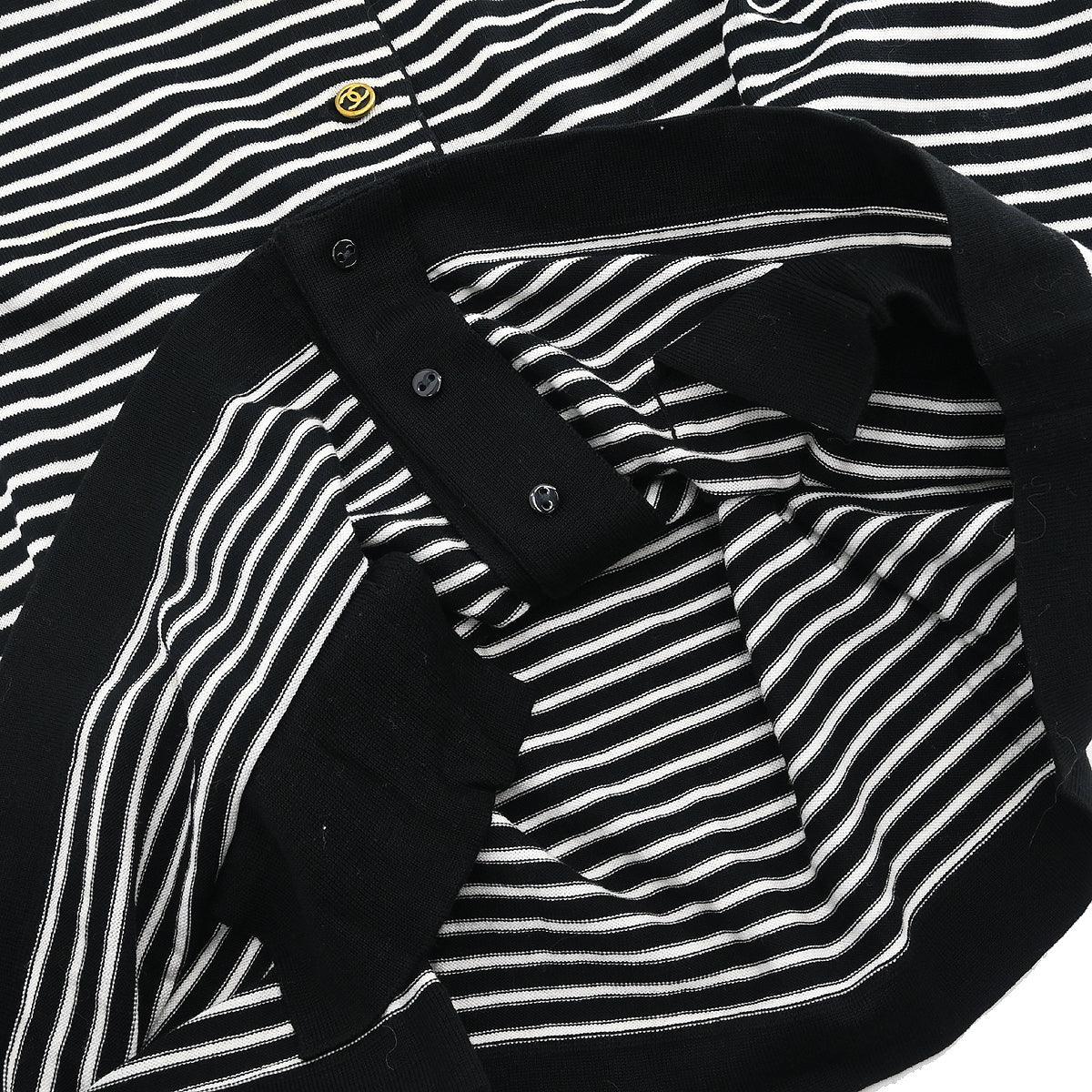 Chanel 1995 Short Sleeve Top Black #42
