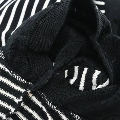 Chanel 1995 Short Sleeve Top Black #42