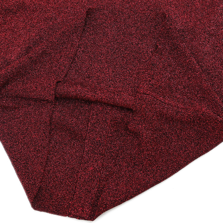Chanel 1996 Setup Cardigan Dress Bordeaux #40
