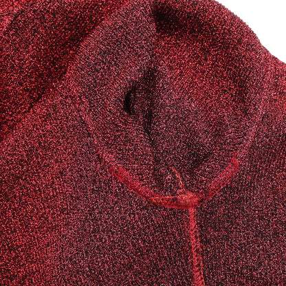 Chanel 1996 Setup Cardigan Dress Bordeaux #40