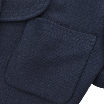Chanel 1993 Setup Suit Jacket Skirt Navy #38