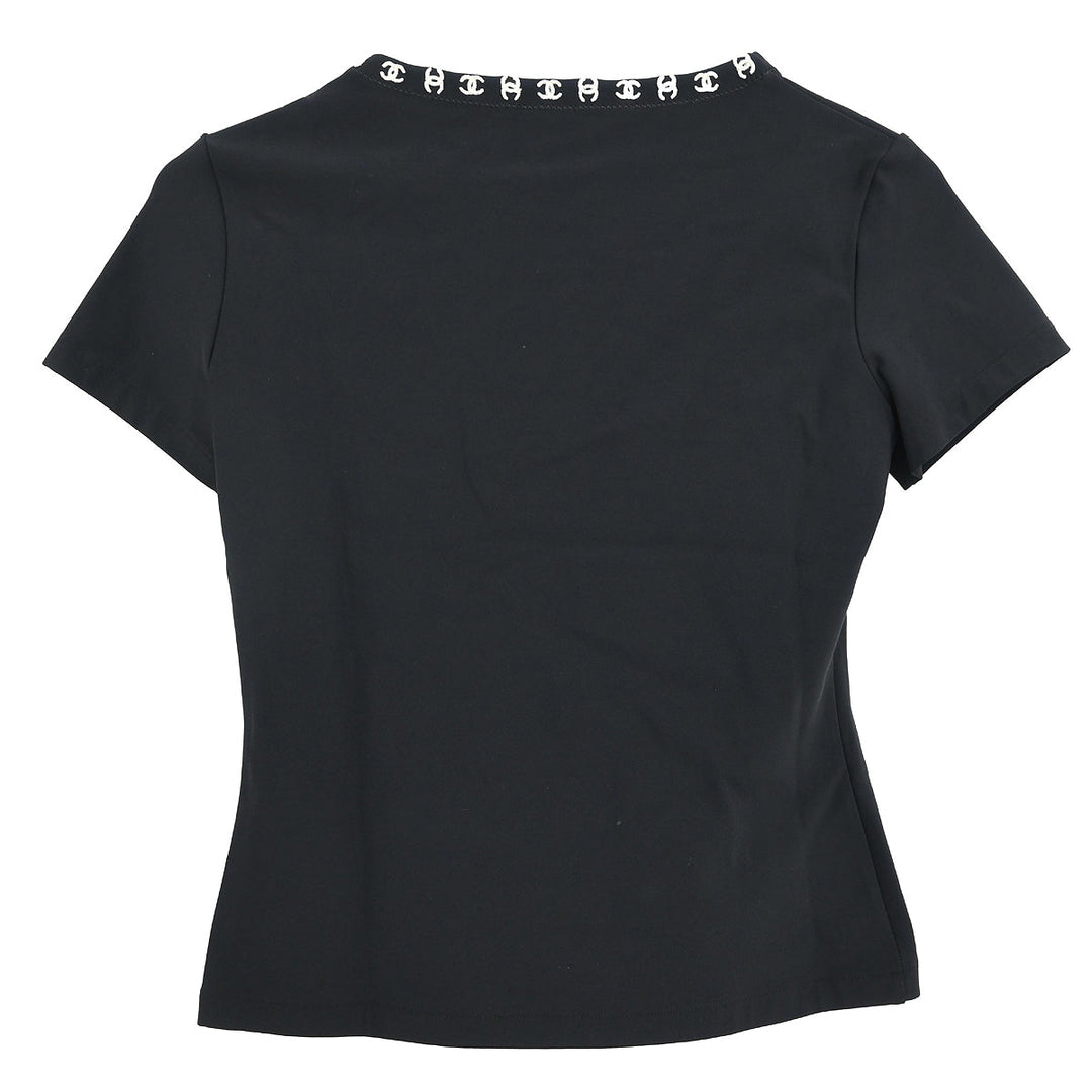 vintage 90s BOUTIQUE CHANEL　半袖ニットTee vintage 90s BOUTIQUE CHANEL半袖ニットTee