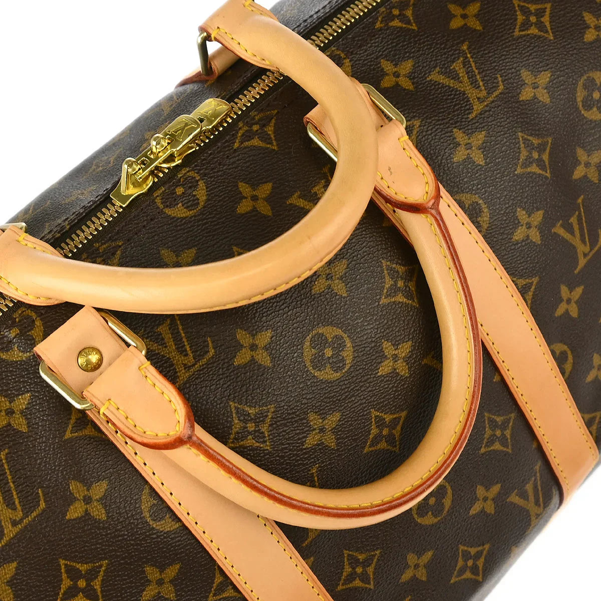 Louis Vuitton 2003 Monogram Keepall 50 Duffle Travel Handbag M41426