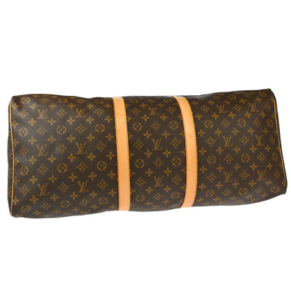 Louis Vuitton 2002 Monogram Keepall 60 Duffle Handbag M41422