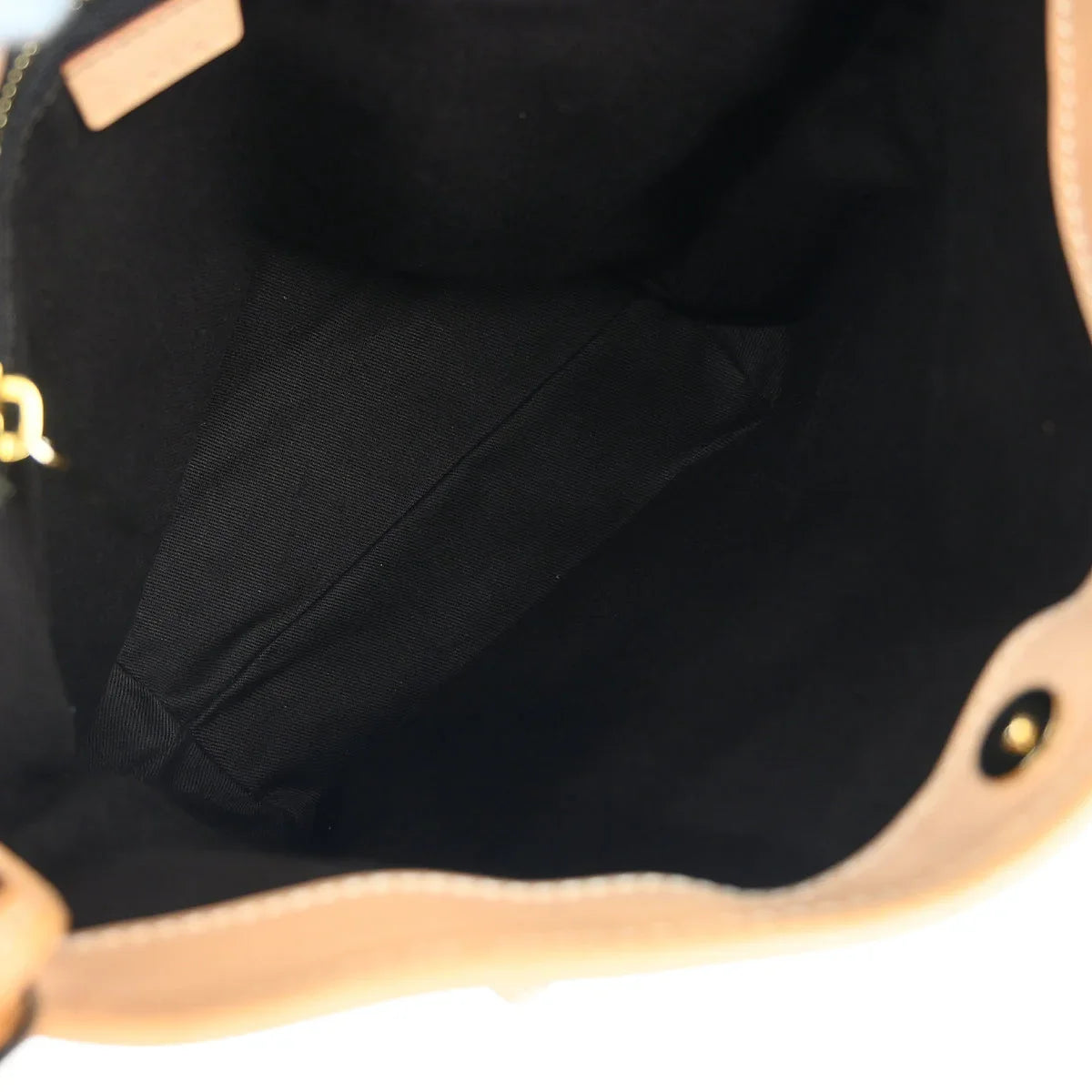 Celine Brown Macadam Shoulder Bag