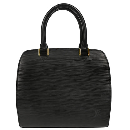 Louis Vuitton 1998 Black Epi Pont Neuf Handbag M52052