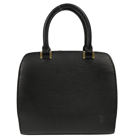 Louis Vuitton 1998 Black Epi Pont Neuf Handbag M52052