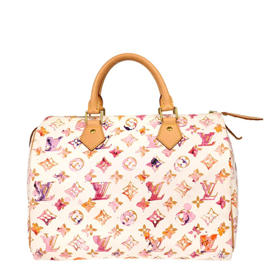 Louis Vuitton 2008 Monogram Watercolor Speedy 30 Handbag M95751