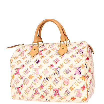 Louis Vuitton 2008 Monogram Watercolor Speedy 30 Handbag M95751
