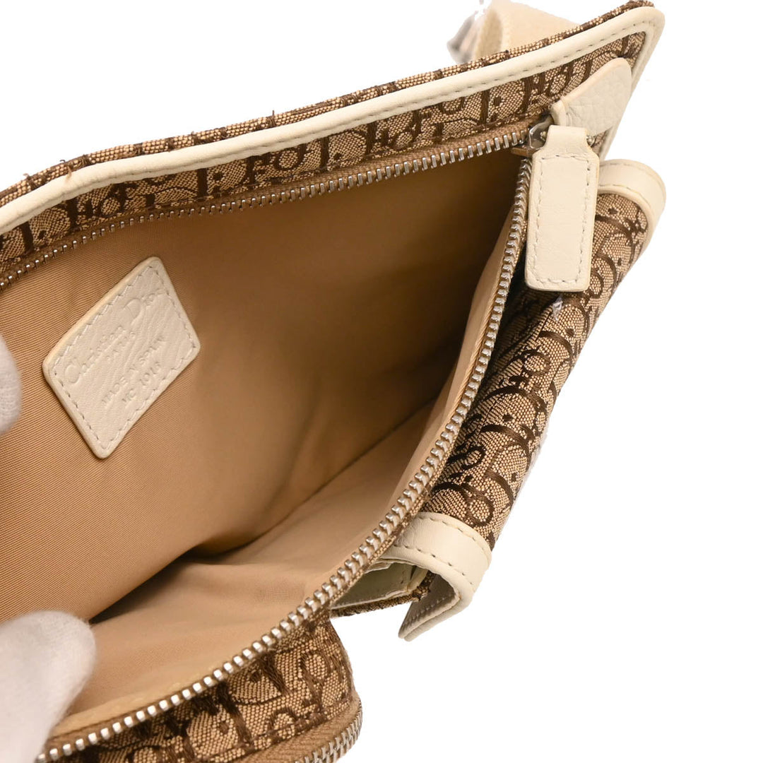 割引購入 Christian Dior 2006 Brown Street Chic Trotter Belt Bum Bag バッグ