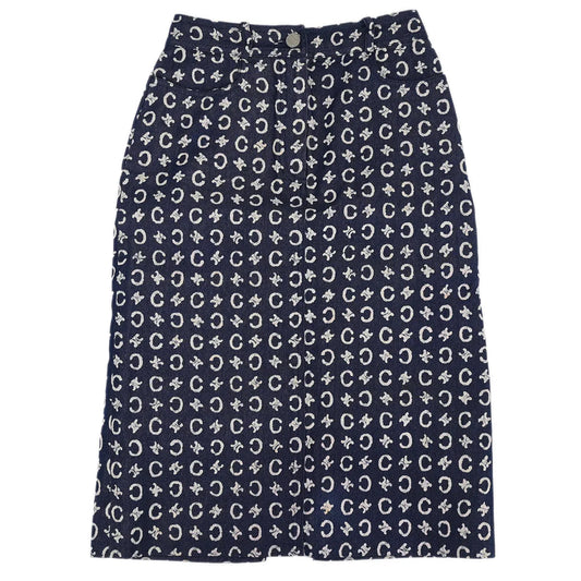 Celine Skirt Macadam Denim Blue #34