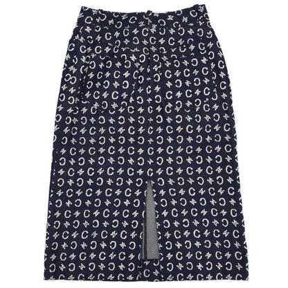 Celine Skirt Macadam Denim Blue #34