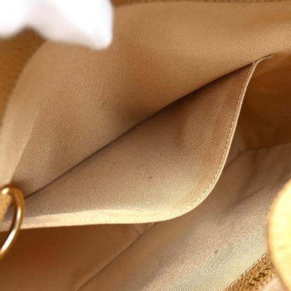 Chanel 2003-2004 Beige Caviar Petite Shopping Tote PST Chain Handbag