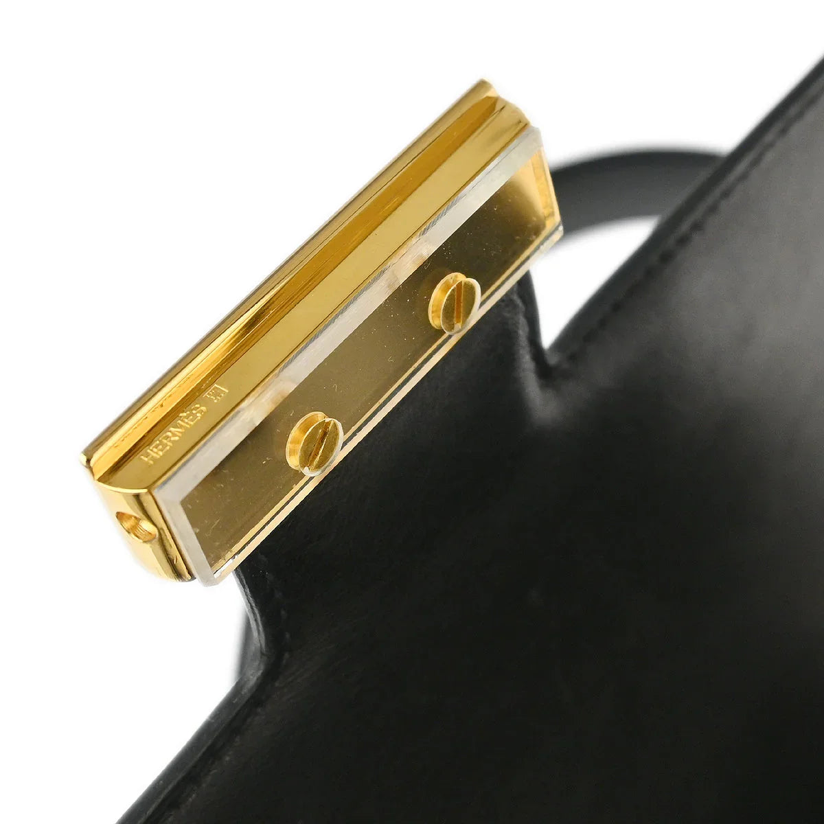Hermes 1997 Black Box calf Constance 23 Shoulder Bag