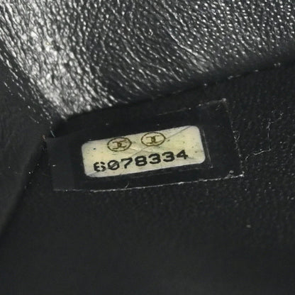 Chanel 2000-2001 Black Caviar Small Classic Double Flap Shoulder Bag