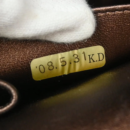 Chanel 2008-2009 Gold Lambskin Medium Classic Double Flap Shoulder Bag