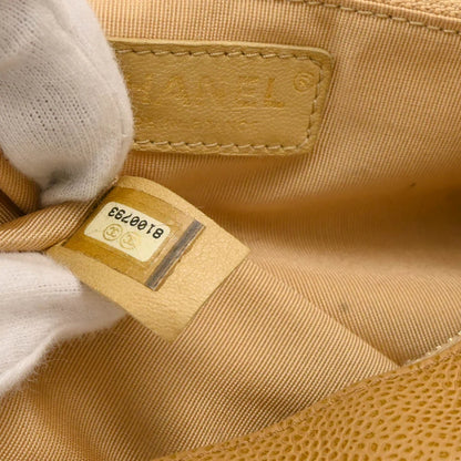 Chanel 2003-2004 Beige Caviar Handbag