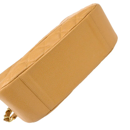 Chanel 2004-2005 Beige Caviar Handbag