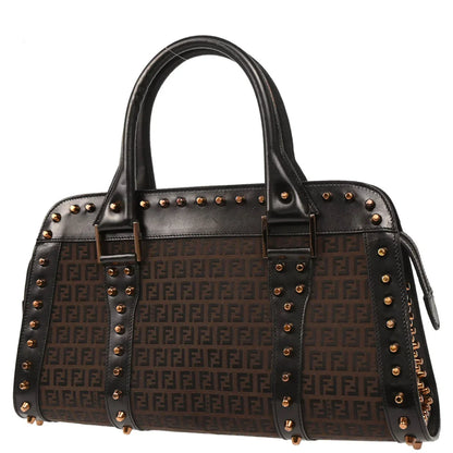 Fendi 2001 Brown Zucchino Handbag