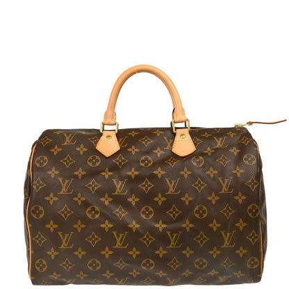 Louis Vuitton 2007 Monogram Speedy 35 Handbag M41524