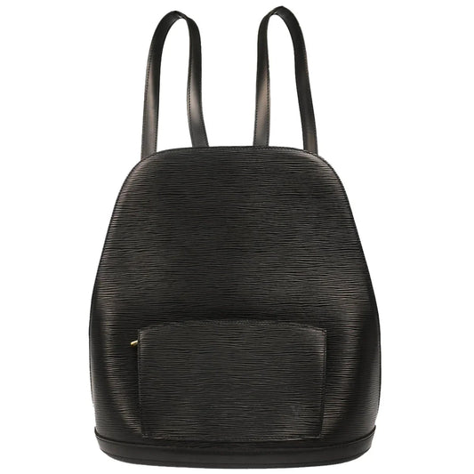 Louis Vuitton 1995 Black Epi Gobelins Backpack M52292