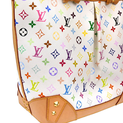 Louis Vuitton 2011 White Monogram Sharleen GM 2way Shoulder Tote Handbag M93214