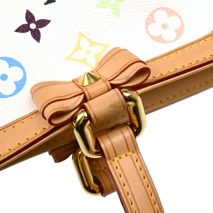 Louis Vuitton 2011 White Monogram Sharleen GM 2way Shoulder Tote Handbag M93214