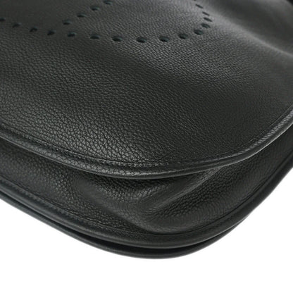 Hermes 2005 Black Togo Evelyne 2 41 TGM Shoulder Bag
