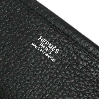 Hermes 2005 Black Togo Evelyne 2 41 TGM Shoulder Bag
