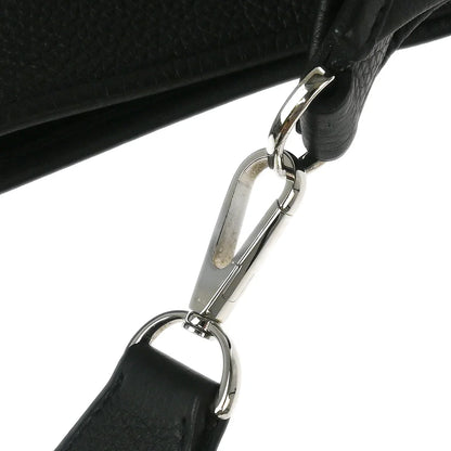 Hermes 2005 Black Togo Evelyne 2 41 TGM Shoulder Bag