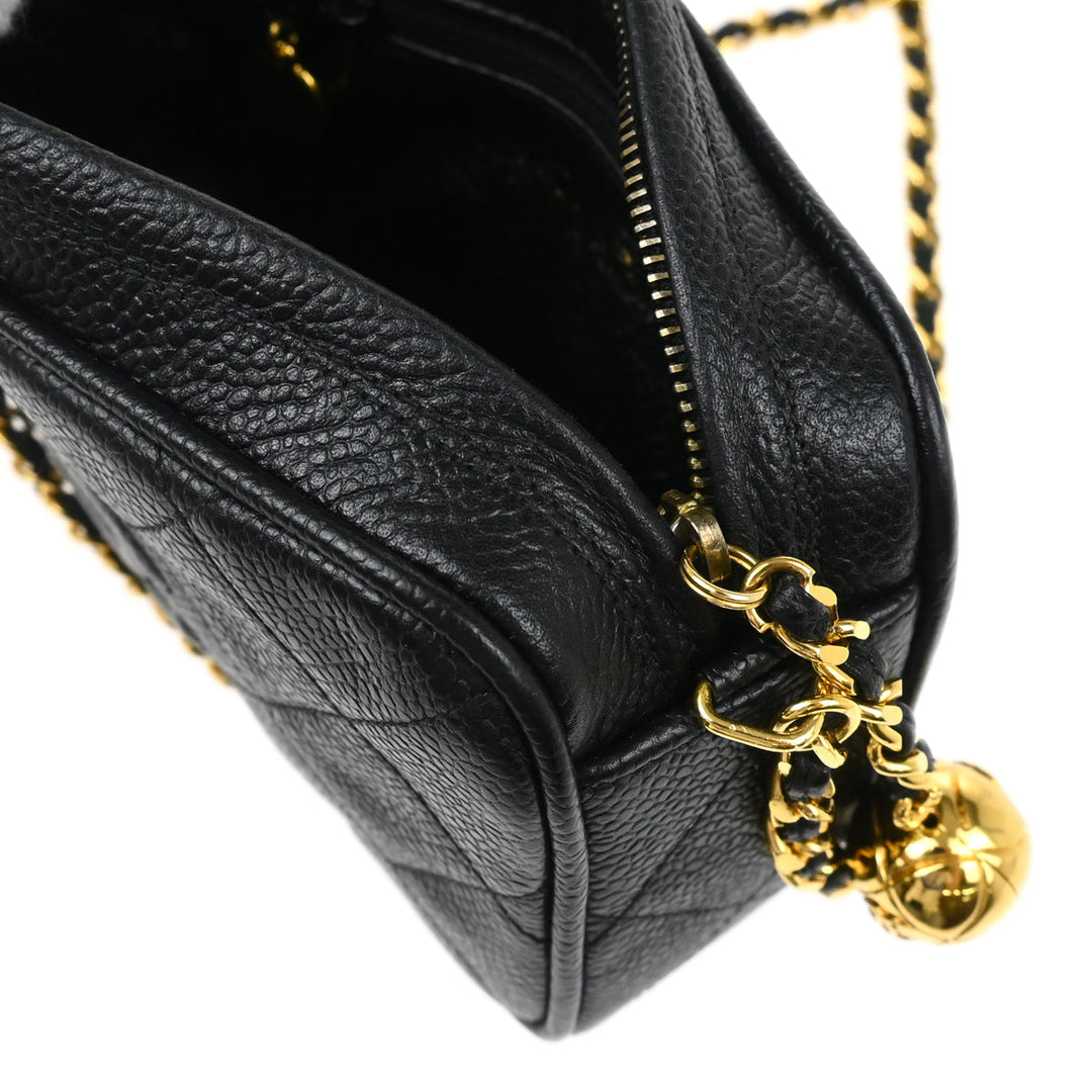 Chanel 1991-1994 Black Caviar Camera Bag – AMORE Vintage Tokyo