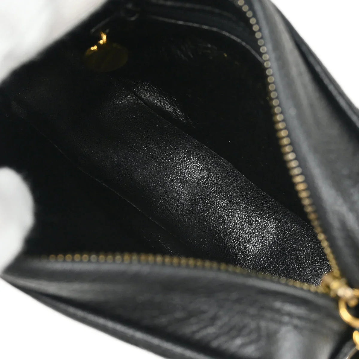 Chanel 1991-1994 Black Caviar Camera Bag