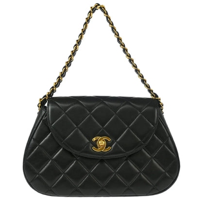 Chanel 1994-1996 Black Lambskin Handbag