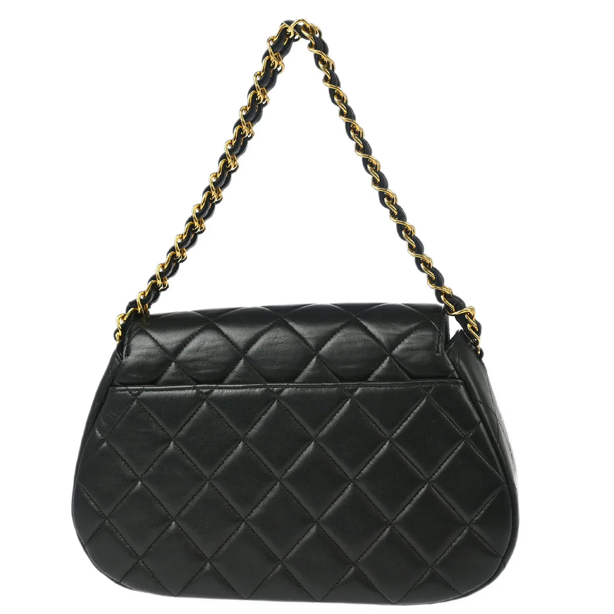 Chanel 1994-1996 Black Lambskin Handbag