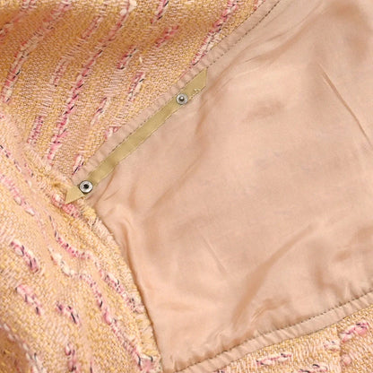 Chanel 1999 Single Breasted Jacket Pink #38