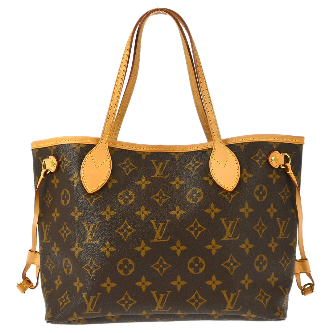 Louis Vuitton 2008 Monogram Neverfull PM Tote Handbag M40155 Louis Vuitton 2008 Monogram Neverfull PM Tote Handbag M40155