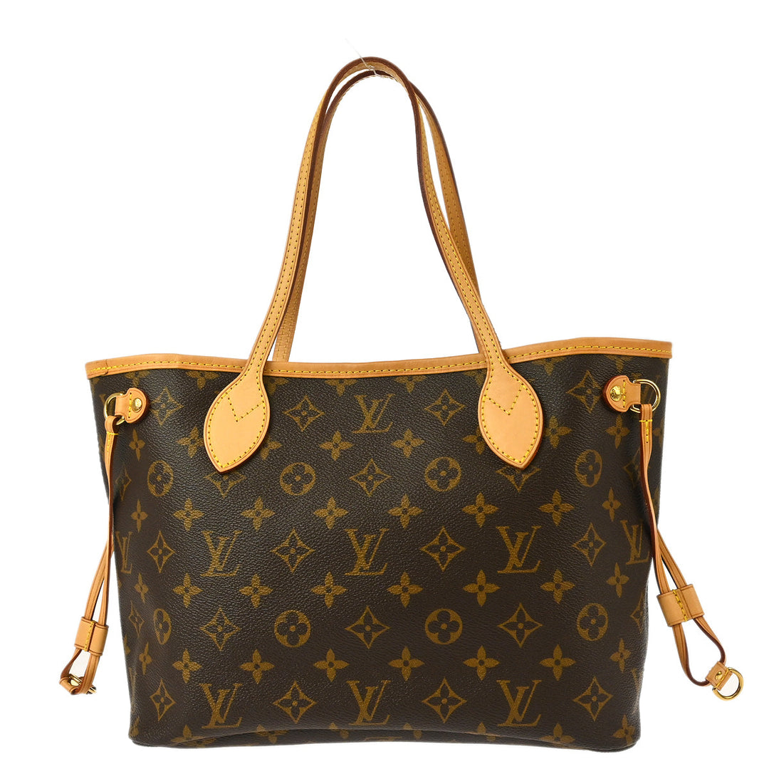 Louis Vuitton Monogram Neverfull PM Tote Handbag M40155