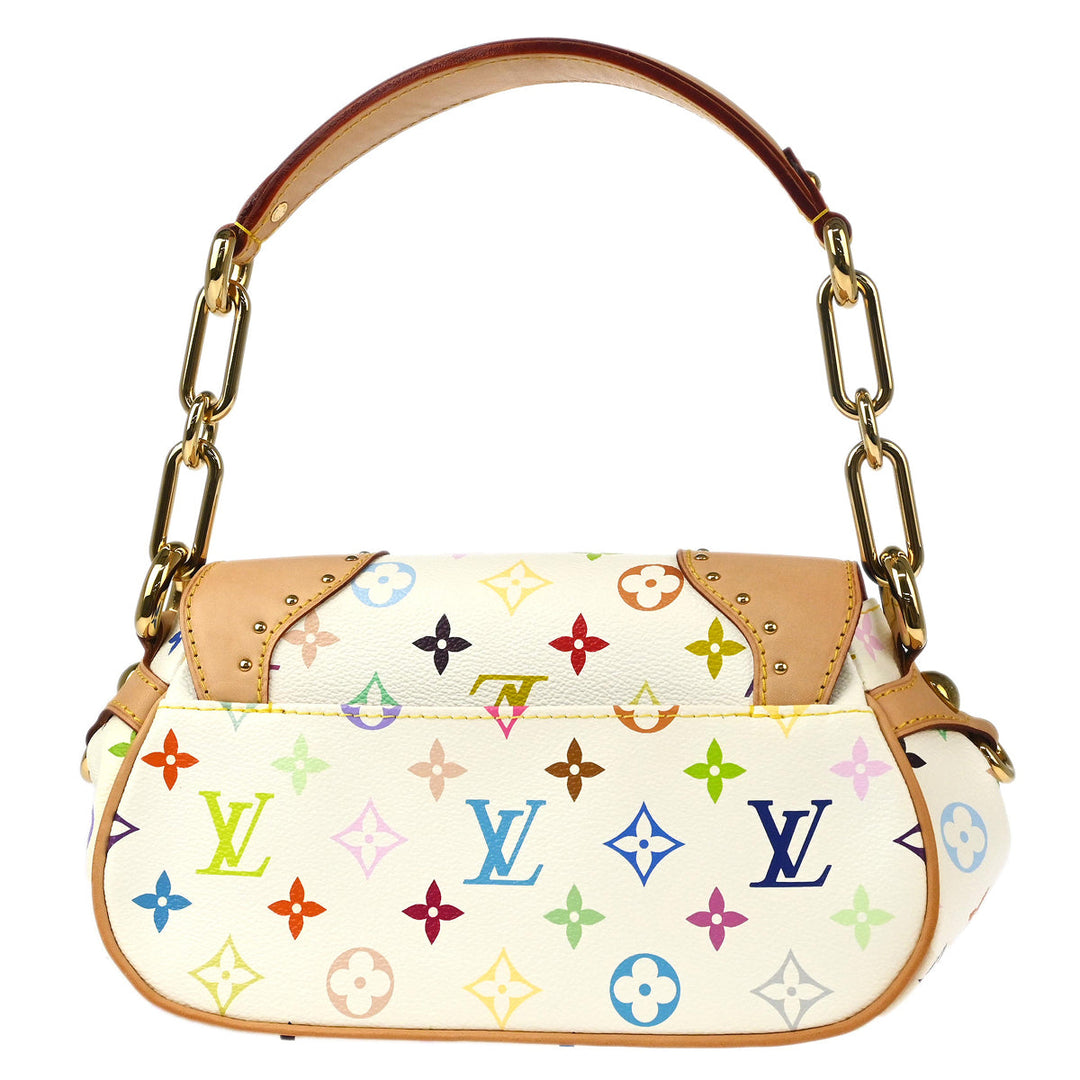 Louis Vuitton 2008 White Monogram Multicolor Marilyn Handbag