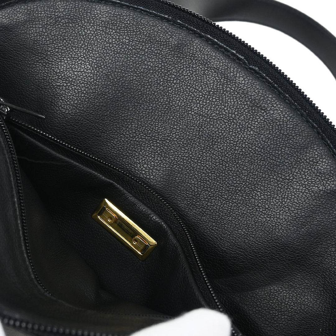 Christian Dior Black Leather 2way Shoulder Handbag – AMORE