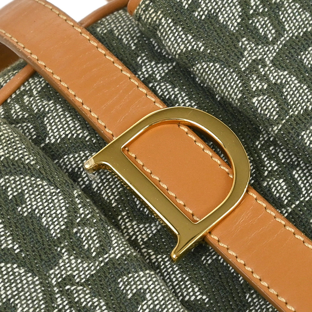 Christian Dior Green Double Saddle Trotter Handbag – AMORE Christian Dior Green Double Saddle Trotter Handbag – AMORE