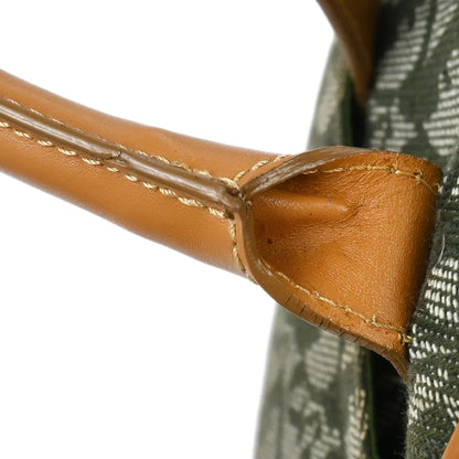 Christian Dior Green Double Saddle Trotter Handbag