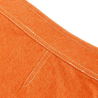 Chanel Denim Skirt Orange #44