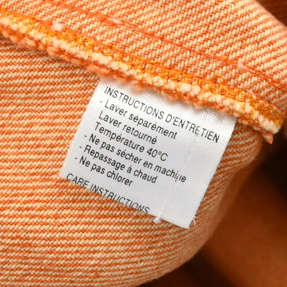 Chanel Denim Skirt Orange #44