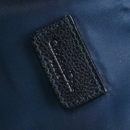 Christian Dior 2005 Navy Denim Trotter Saddle Handbag