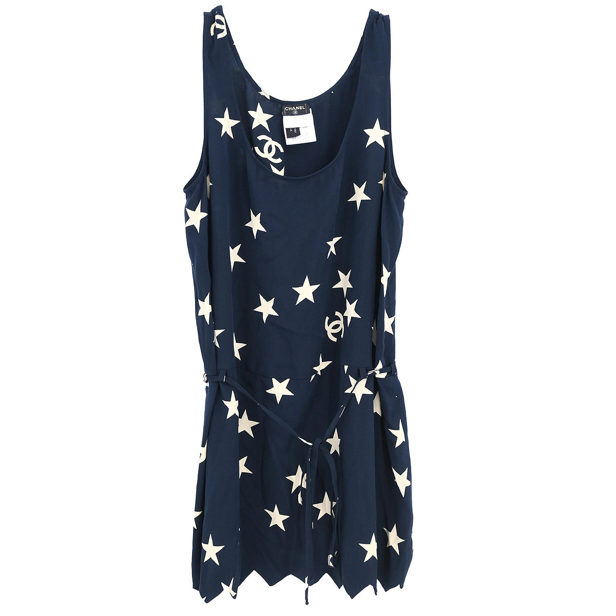 Chanel 2008 Star Dress Navy #38 – AMORE Vintage Tokyo