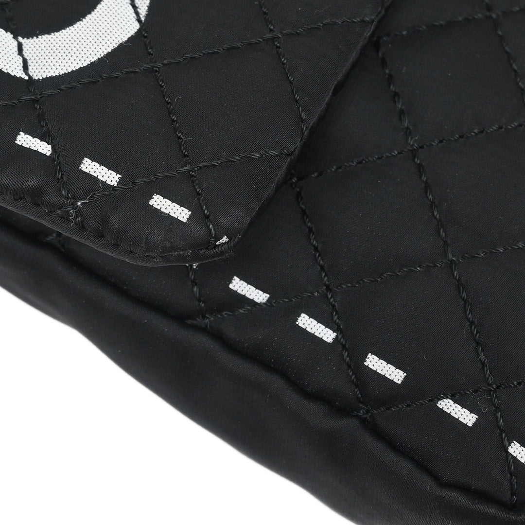 Chanel Black Satin Shoulder Bag – AMORE Vintage Tokyo