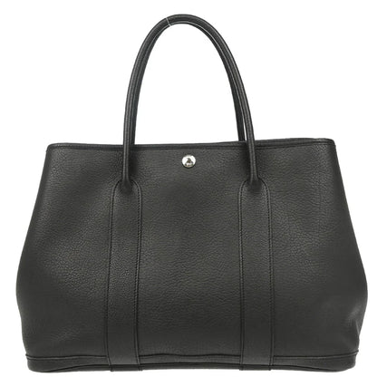 Hermes 2009 Black Negonda Garden Party 36 PM Tote Handbag