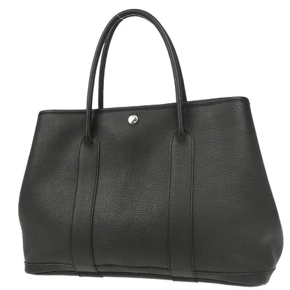 Hermes 2009 Black Negonda Garden Party 36 PM Tote Handbag